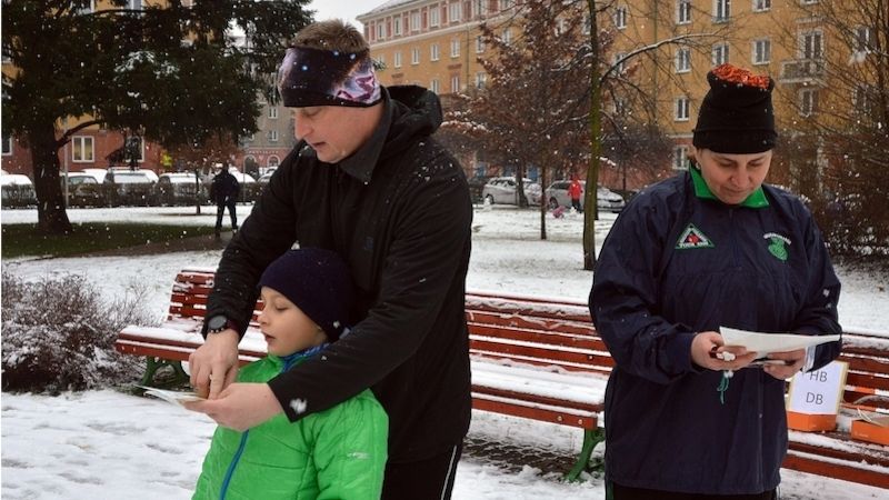 Sportovní klub orientačního běhu Havířov uspořádal závod Slezské zimní ligy